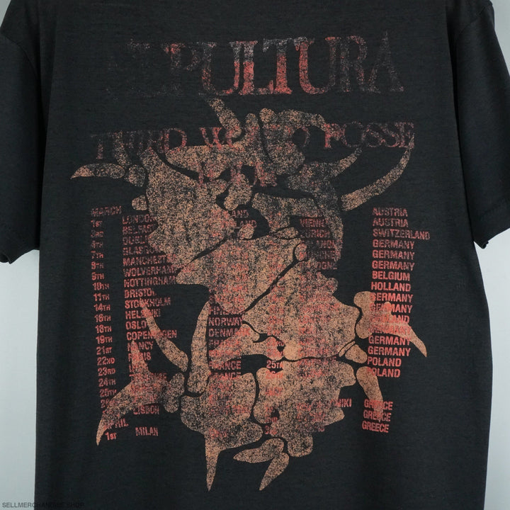 1992 Sepultura t-shirt Third world posse