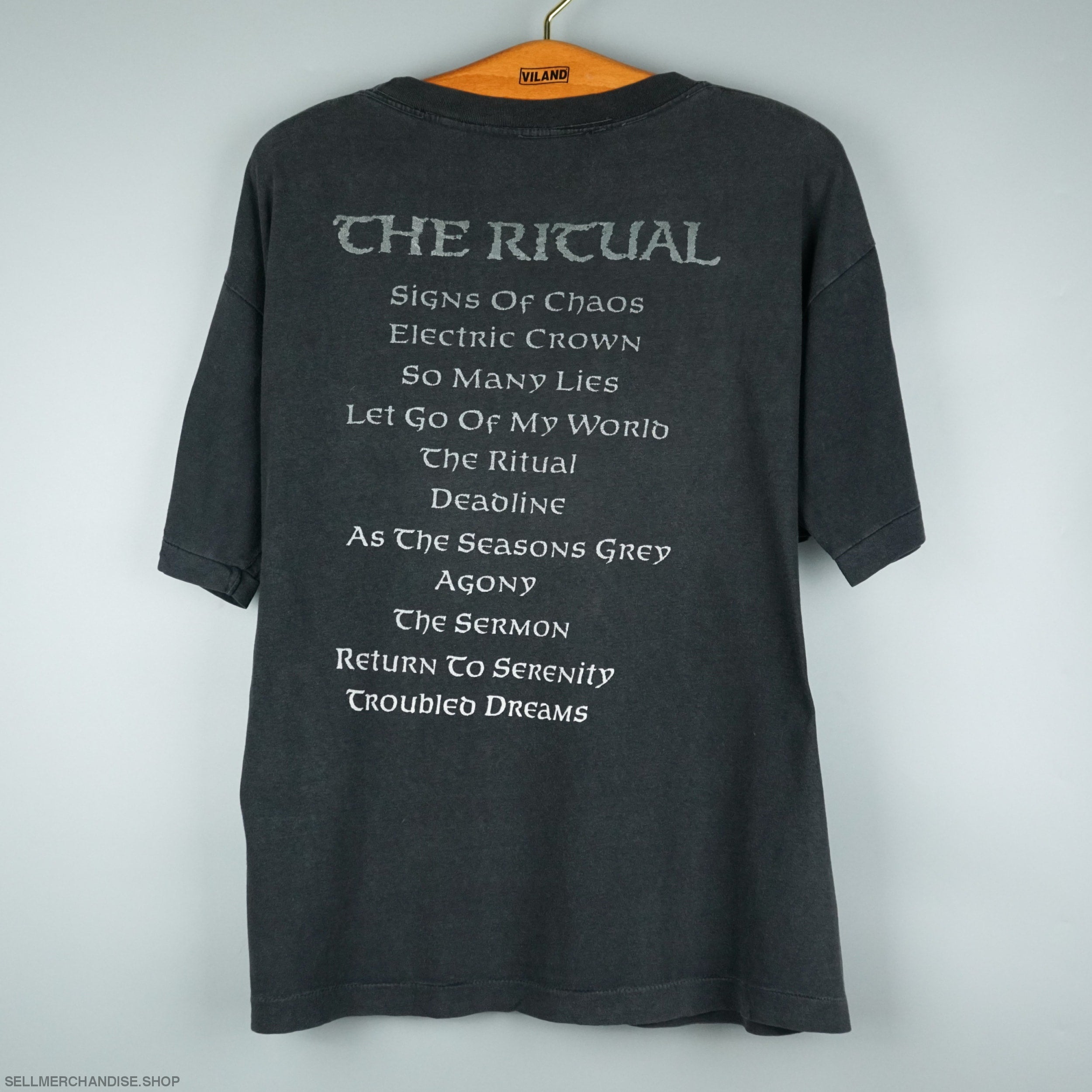 vintage 1992 Testament t-shirt The Ritual Tour | SellMerchandise
