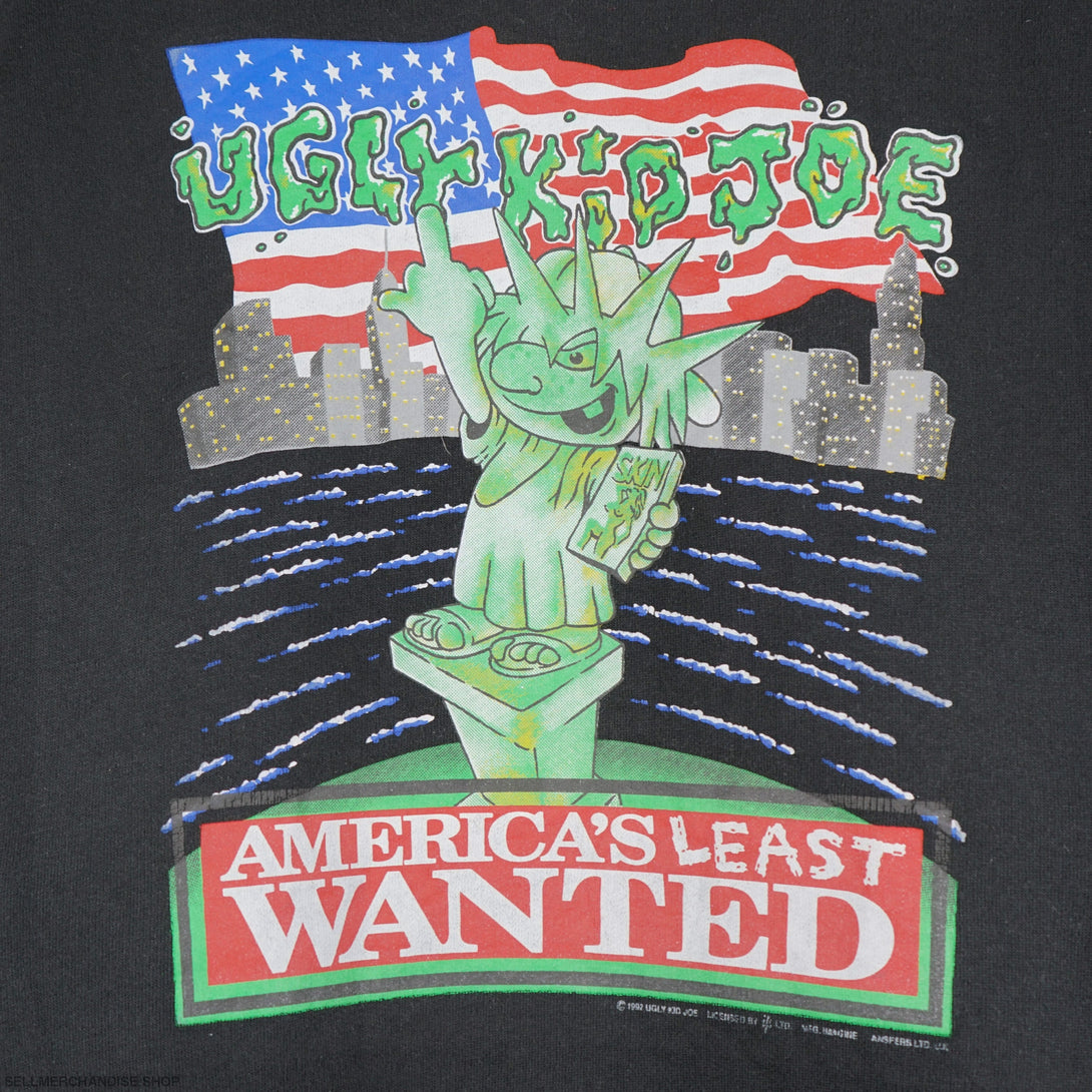 Vintage 1992 Ugly Kid Joe Sweatshirt America's Least Wanted