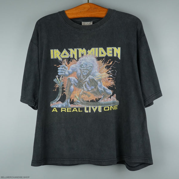 1993 Iron Maiden t-shirt A real live one album