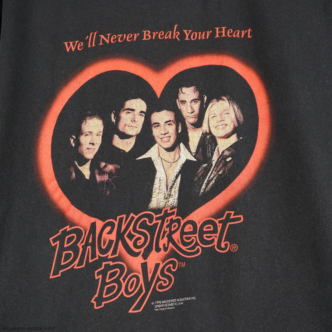 Vintage 1996 Backstreet Boys t-shirt