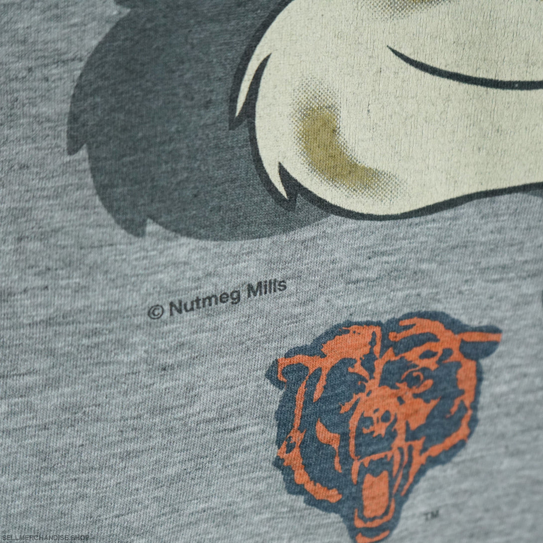 1996 chicago bears t-shirt Willie E Coyote