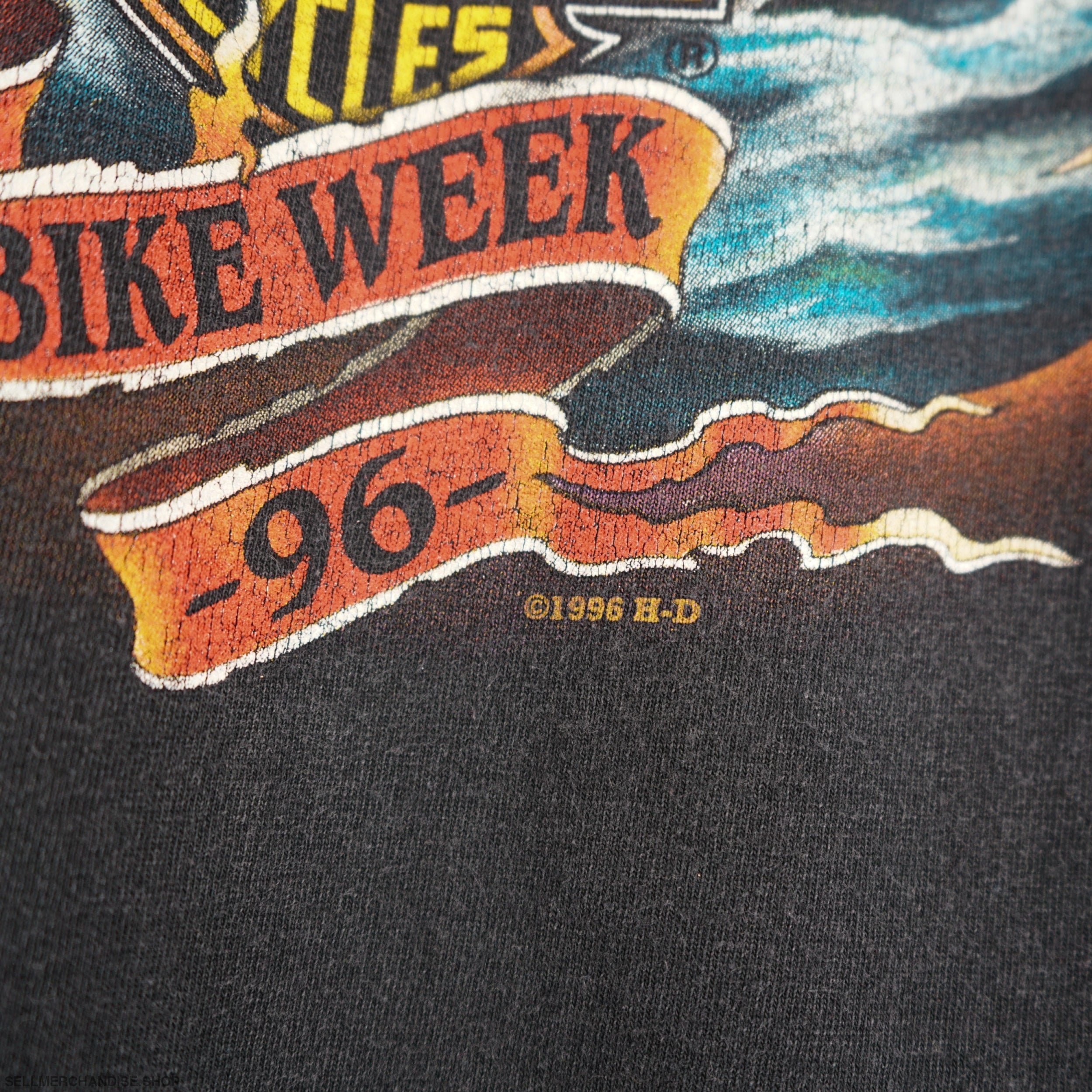 Vintage 1996 Harley Davidson Daytona Beach t-shirt | SellMerchandise