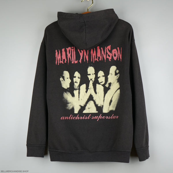 Vintage 1996 Marilyn Manson Hoodie Antichrist Superstar
