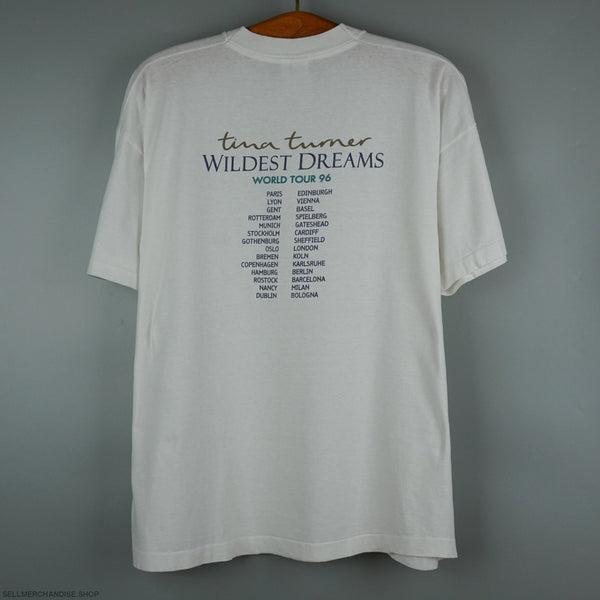 1996 Tina Turner Wildest Dreams tour tee