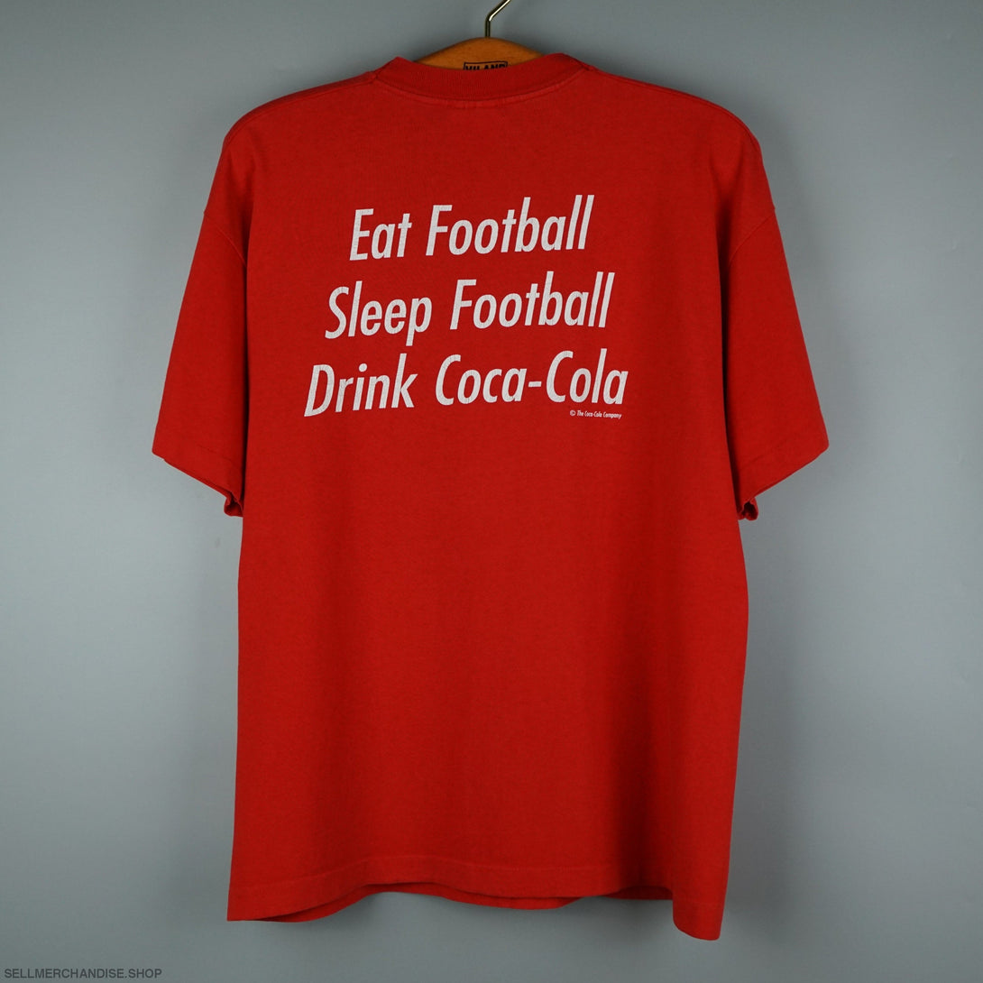 1996 UEFA Coca Cola Promo t-shirt