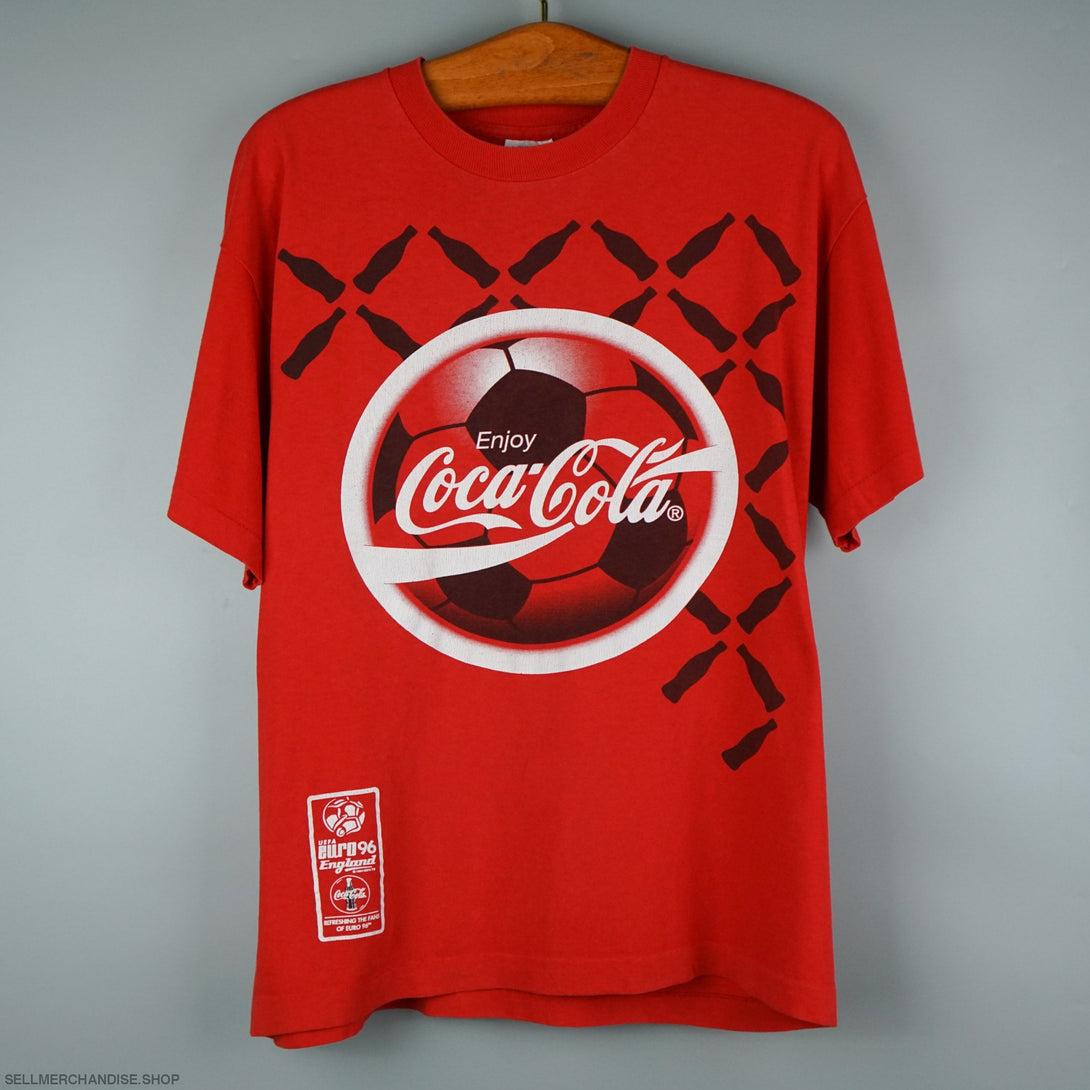 1996 UEFA Coca Cola Promo t-shirt