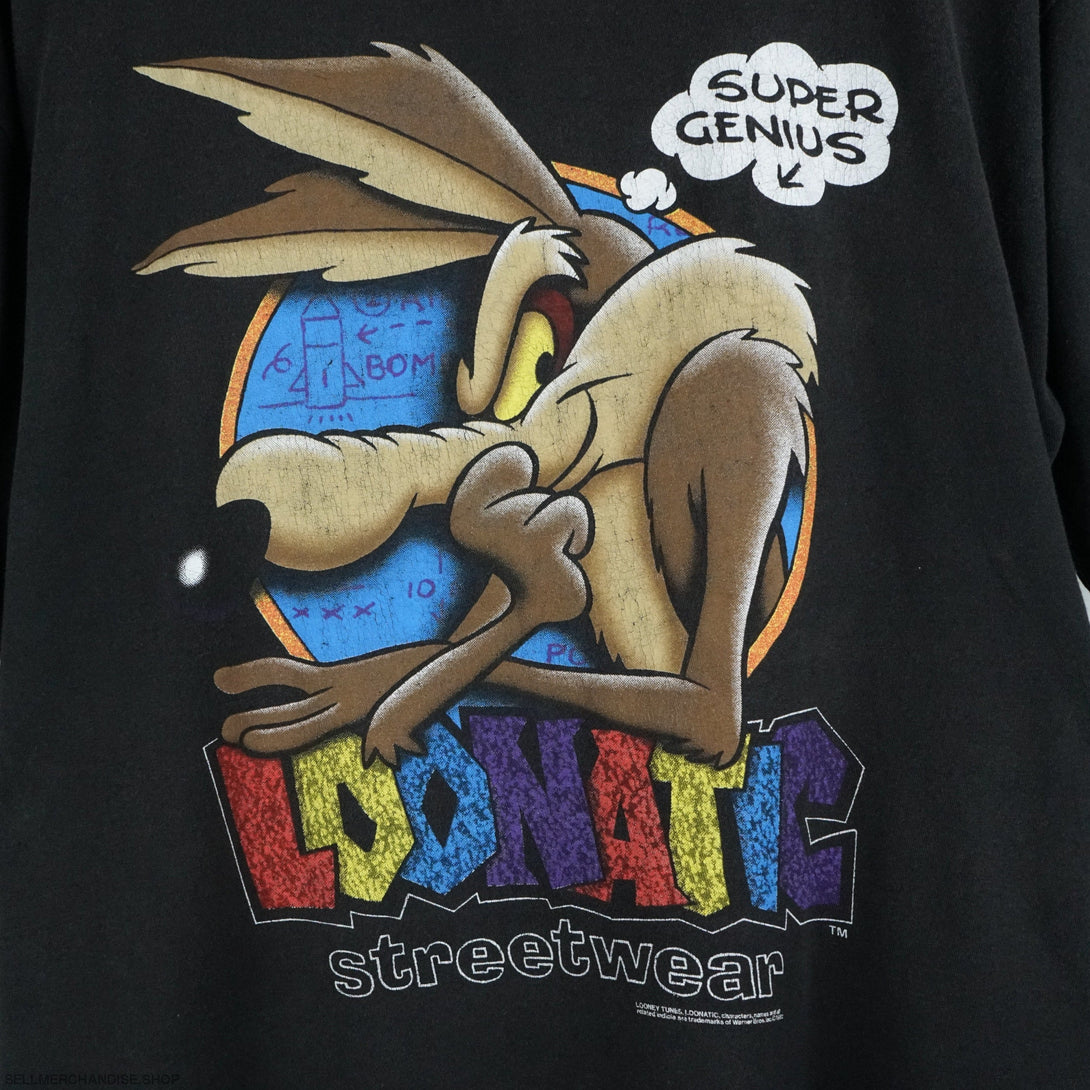 1996 Willie E Coyote t-shirt Lunatic