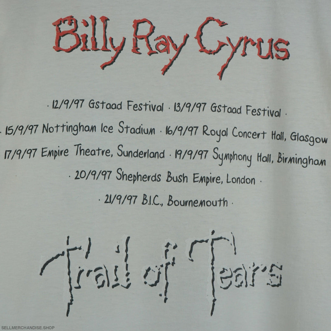 1997 Billy Ray Cyrus country music t-shirt