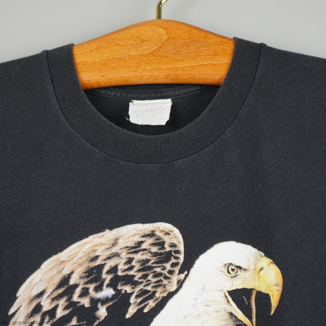 Vintage 1997 Eagle & Motorcycle t-shirt Fly