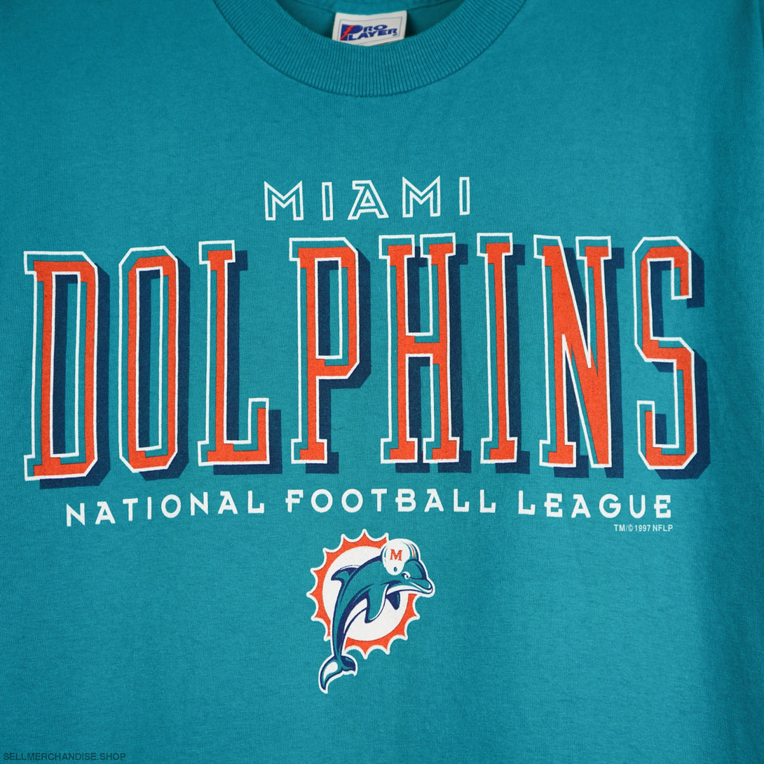 Vintage 1997 miami dolphins t-shirt