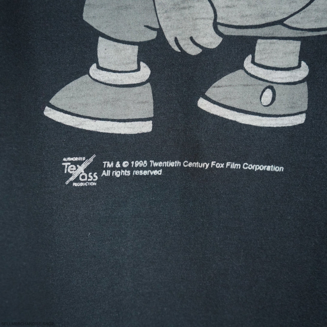 1998 Bart Simpson showing butt t-shirt