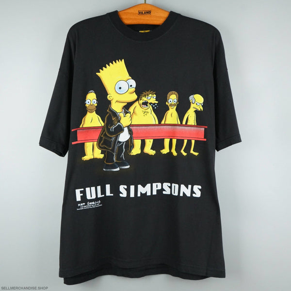 1998 Full Simpsons t shirt