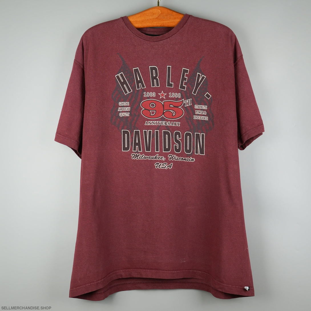 Vintage 1998 Harley Davidson t-shirt 95 Anniversary