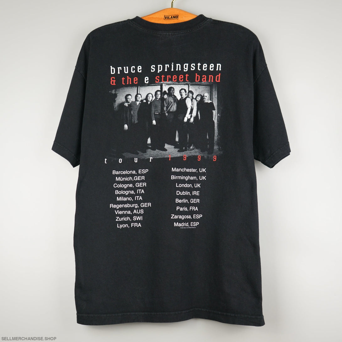 Springsteen Merch Bruce springsteen t shirt tour | Portugalessence.com