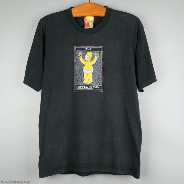 Vintage 1999 Homer Simpson Complete Man t-shirt
