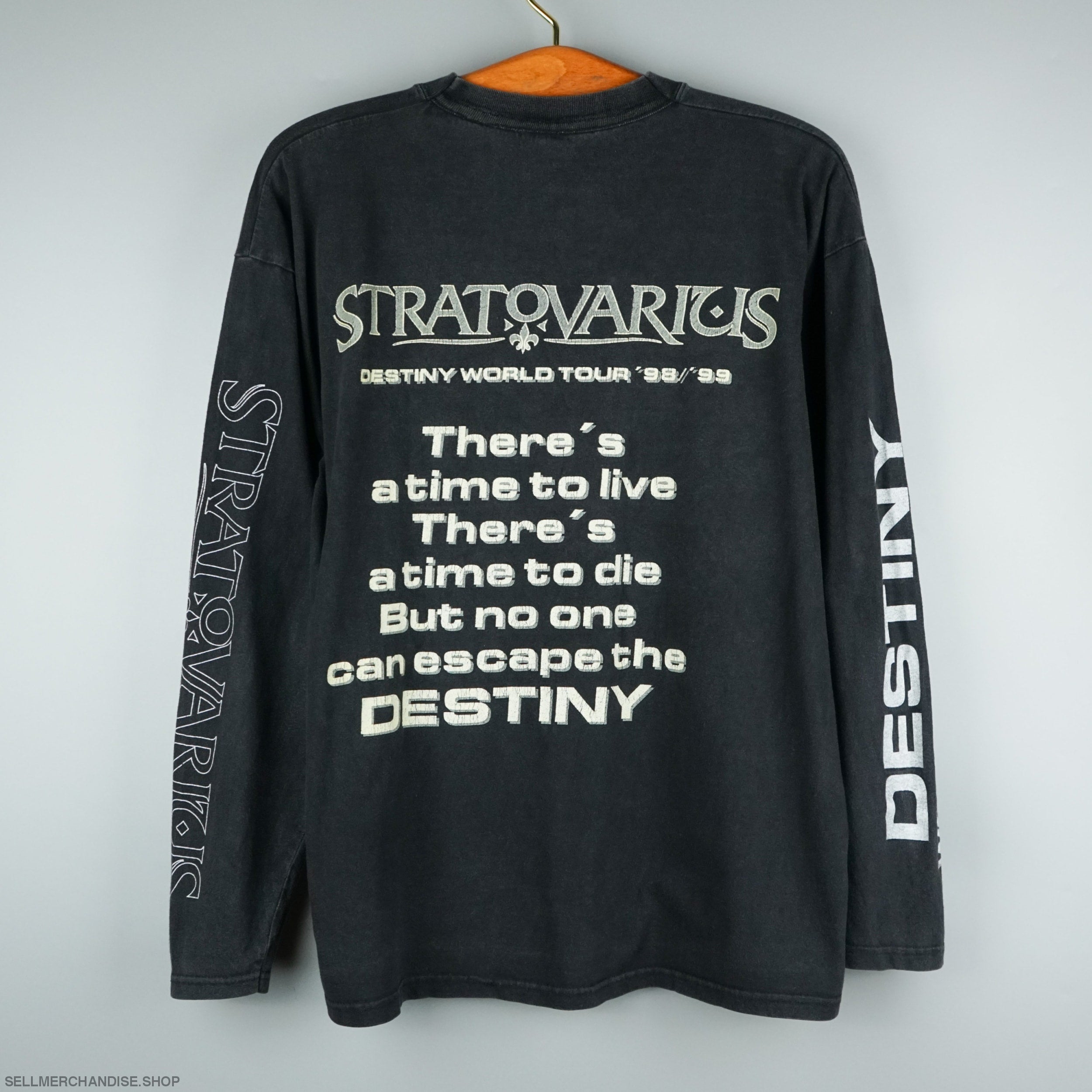 vintage 1999 Stratovarius t shirt 99 tour | SellMerchandise