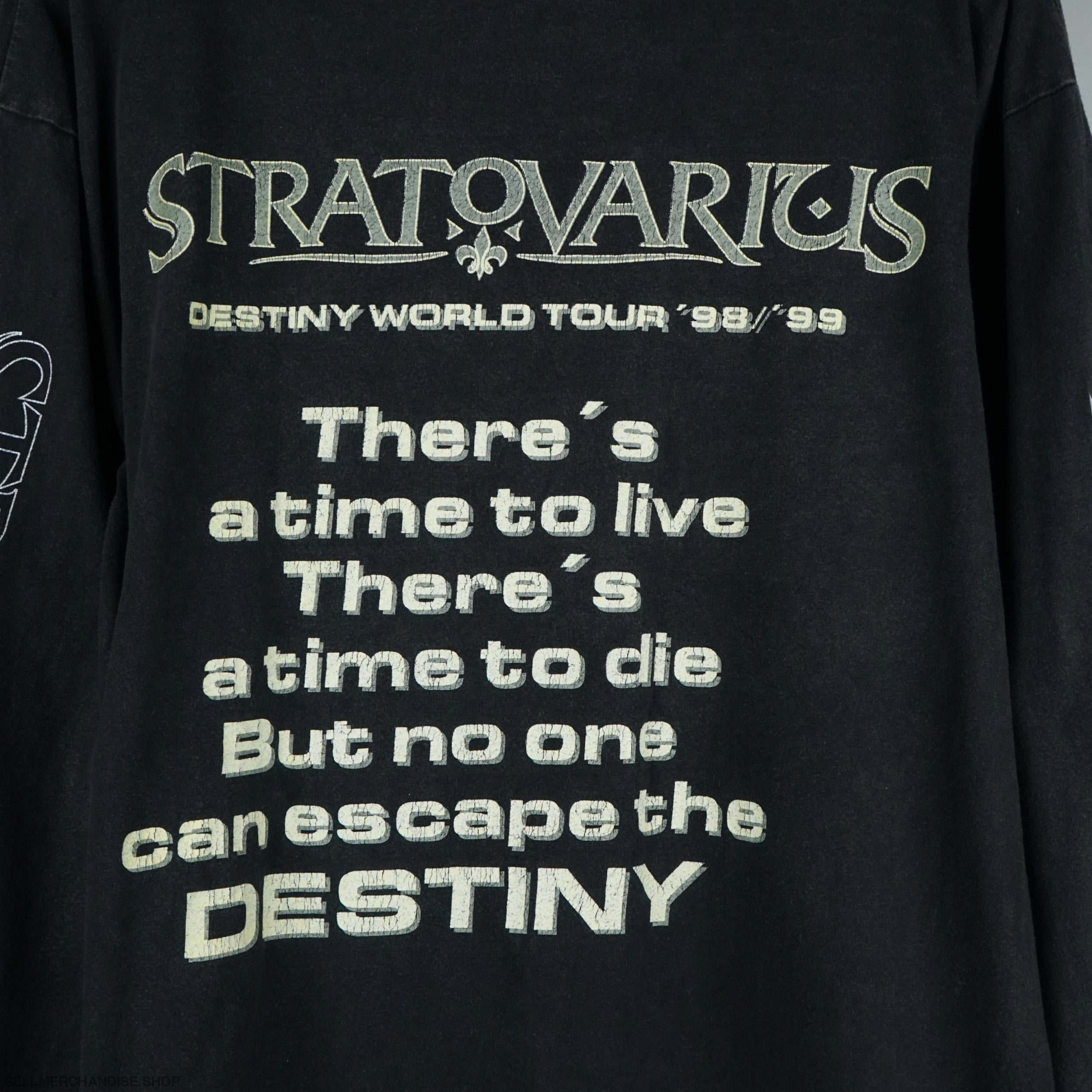 vintage 1999 Stratovarius t shirt 99 tour | SellMerchandise