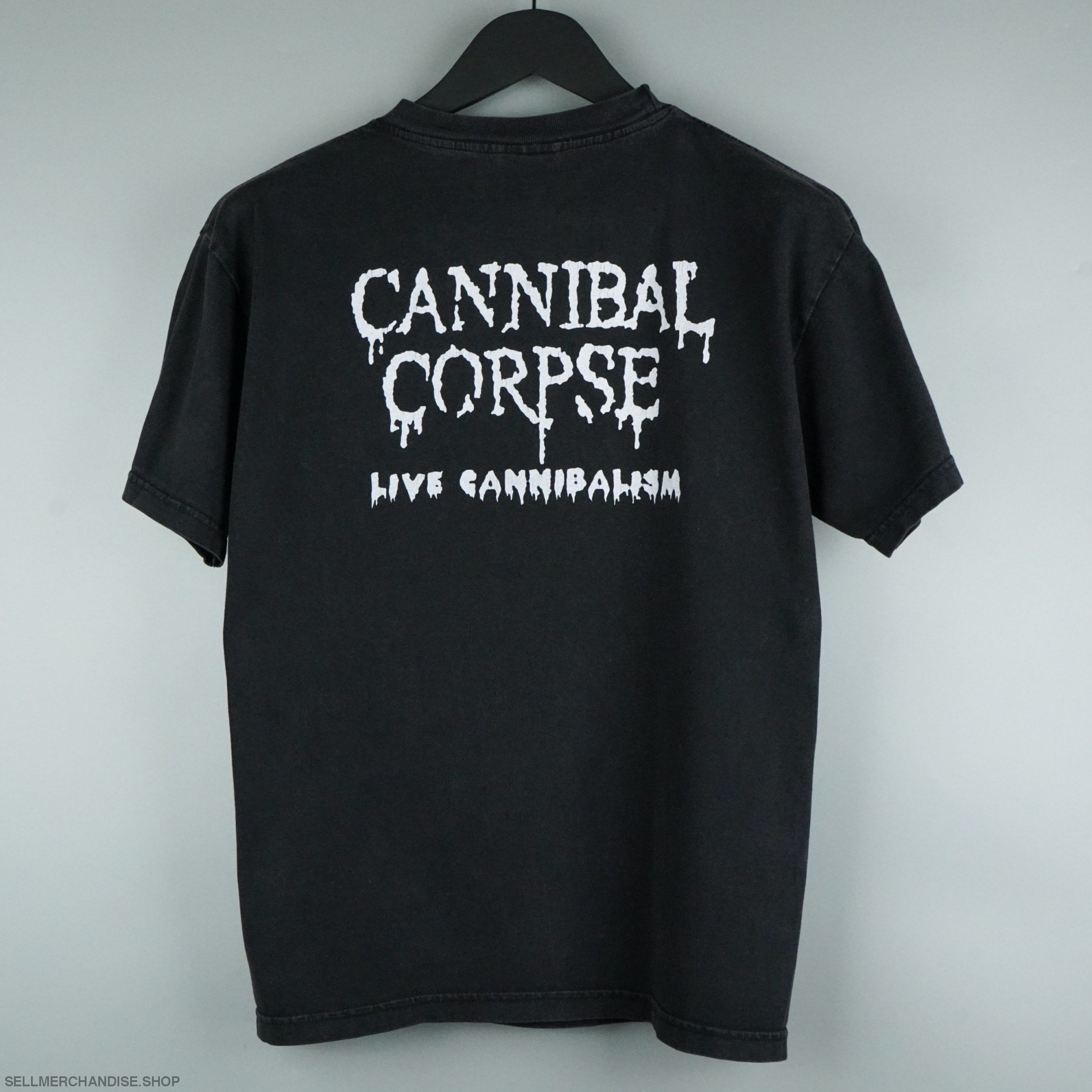 vintage 2000 Cannibal Corpse Live Cannibalism t-shirt