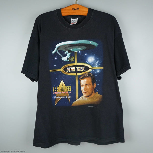 2000 Captain Kirk Star Trek t shirt