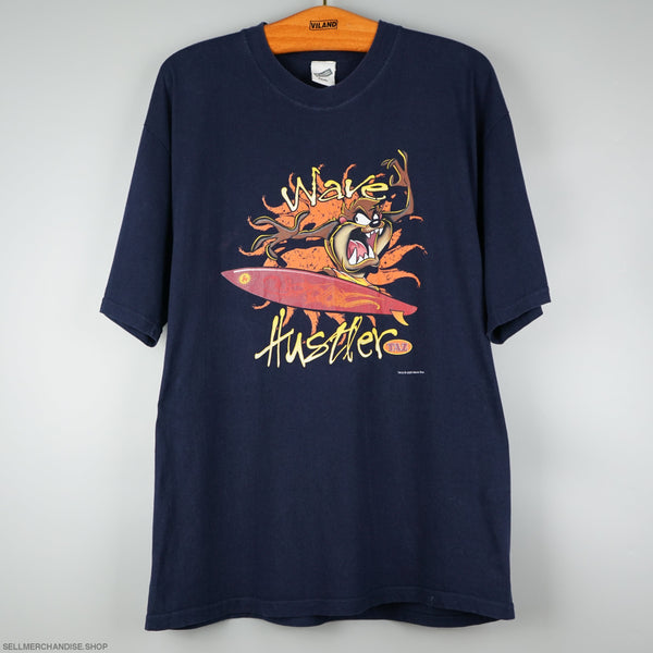 Vintage 2000 Wave Hustler Taz t-shirt Looney Tunes Tasmanian Devil