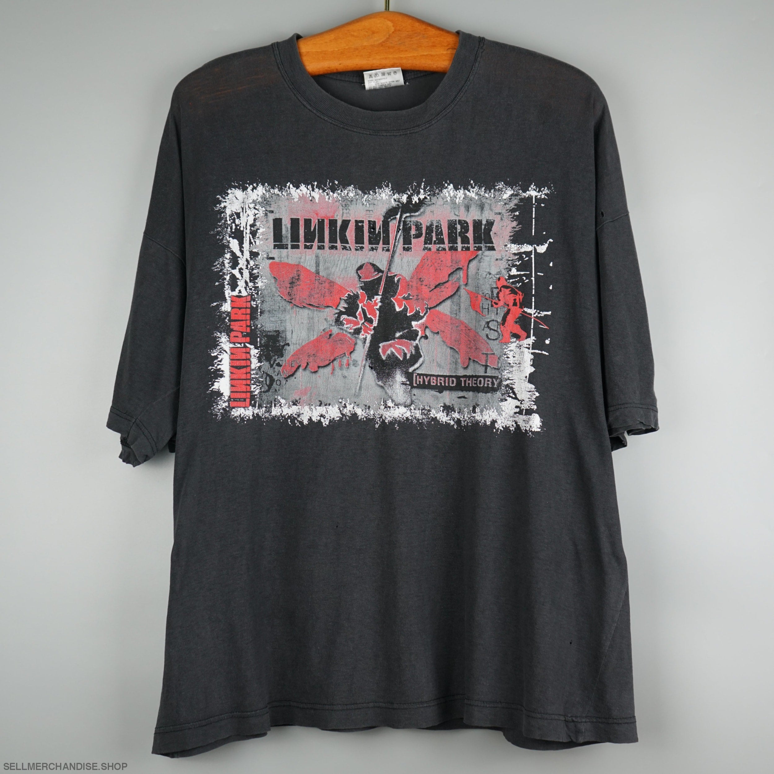 Vintage 2001 Linkin Park Festival Tour t-shirt Hybrid Theory