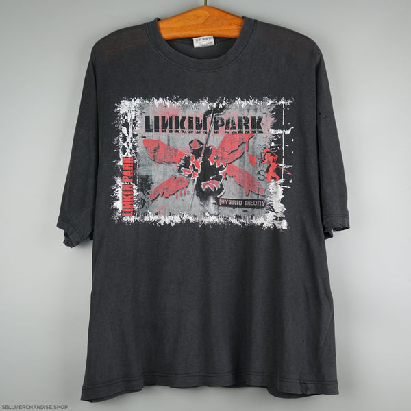Vintage 2001 Linkin Park Festival Tour t-shirt Hybrid Theory