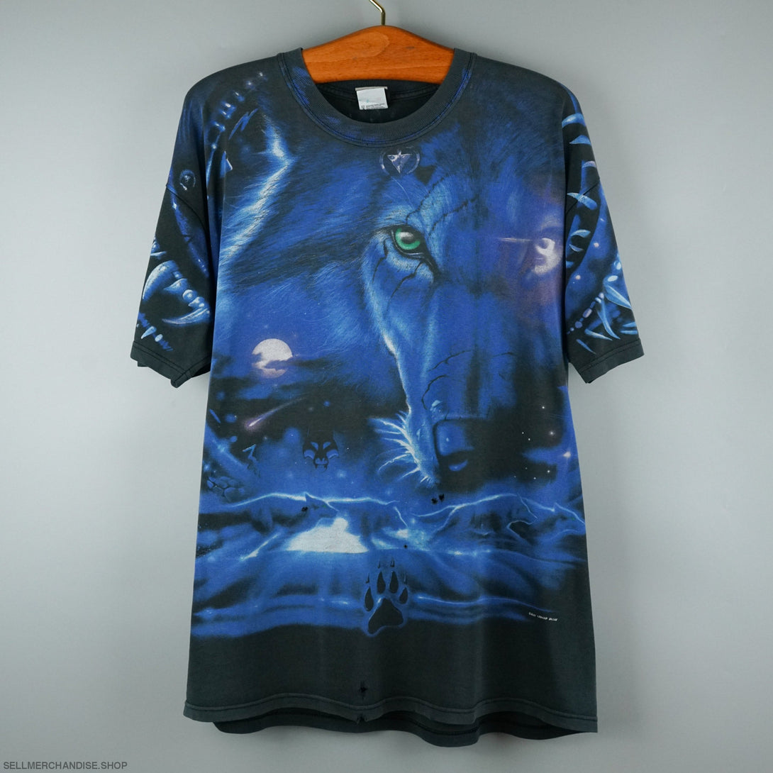 2001 Liquid Blue Wolf t-shirt