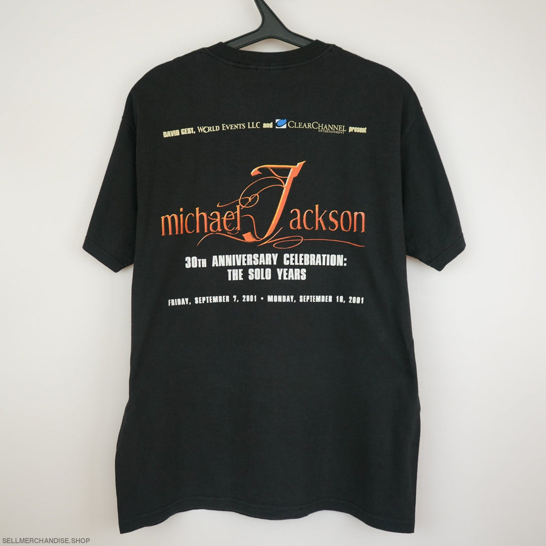2001 Michael Jackson Concert t shirt