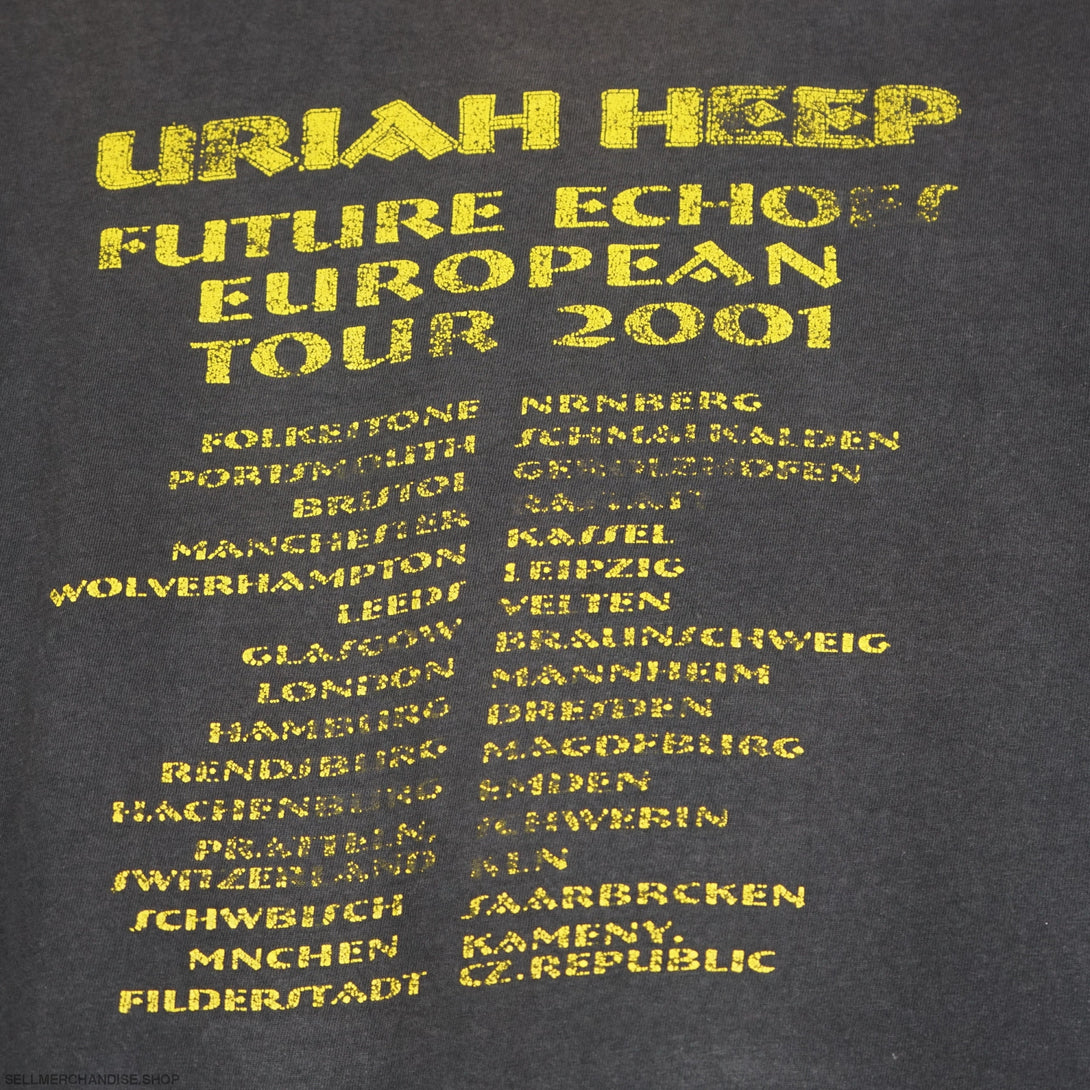 Vintage 2001 Uriah Heep t-shirt