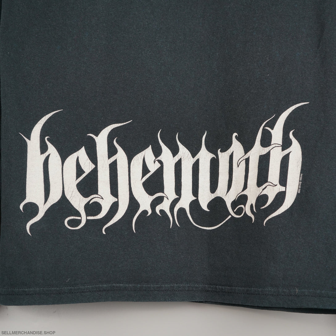 Vintage 2002 Behemoth t-shirt Historica Black Metal
