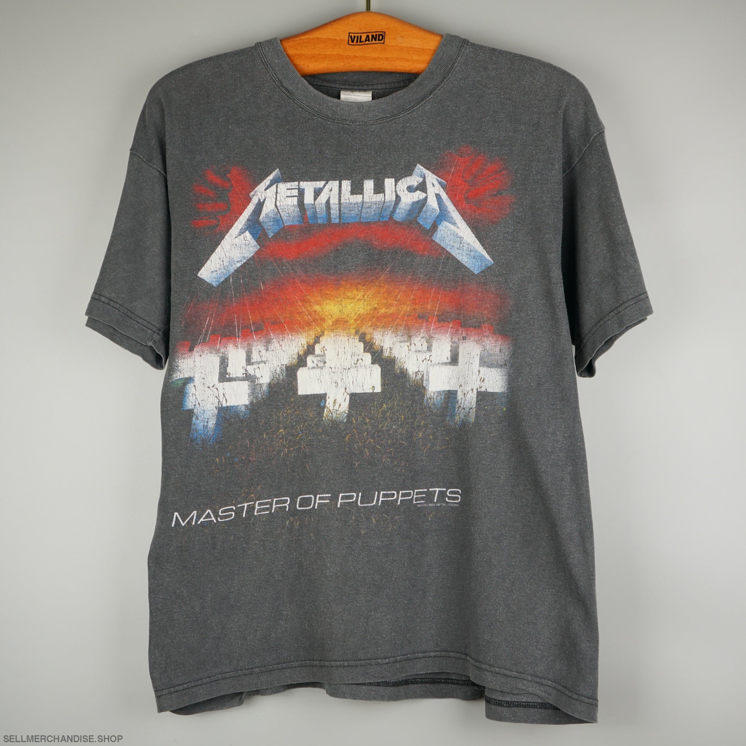 Vintage 2002 Metallica t-shirt Master of Puppets | SellMerchandise