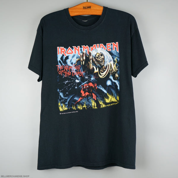 Vintage 2003 Iron Maiden t-shirt Number of the Beast