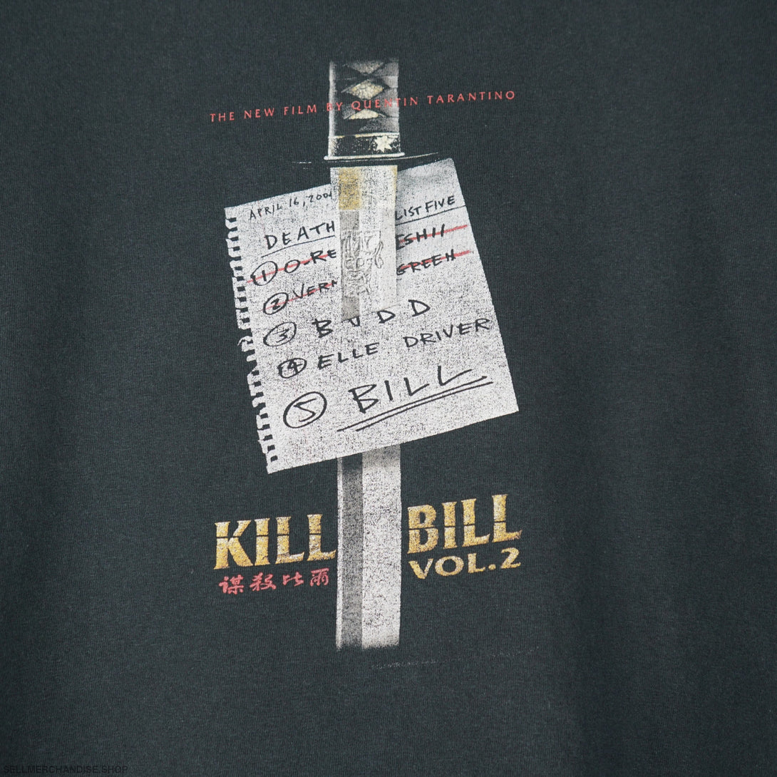 Vintage 2003 Kill Bill: Volume 2 movie t-shirt