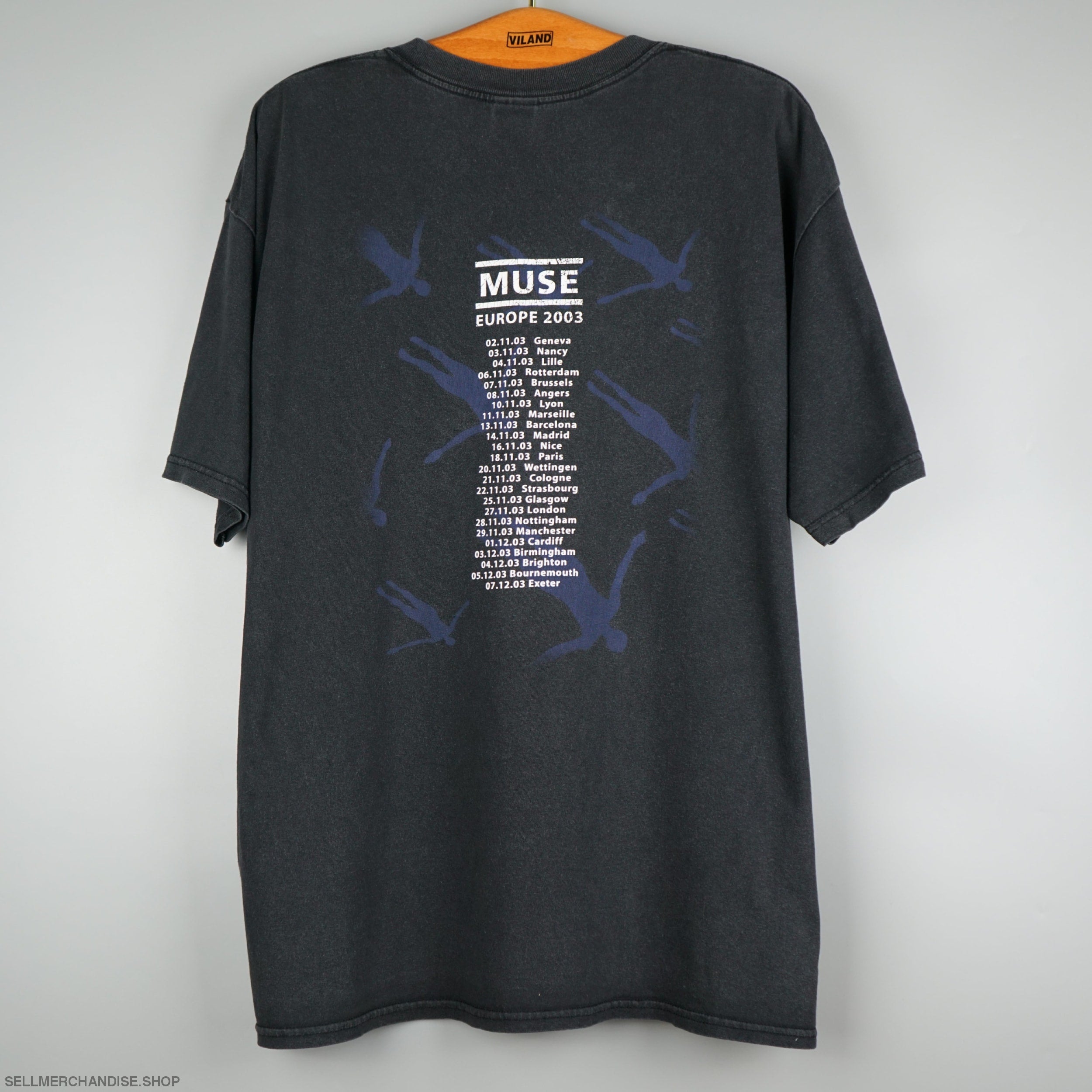 MUSE ツアーTシャツ 2007 Wembley Stadium 中古 ミューズ MUSE 2007 ライブ ツアー バンド Tシャツ - メルカリ