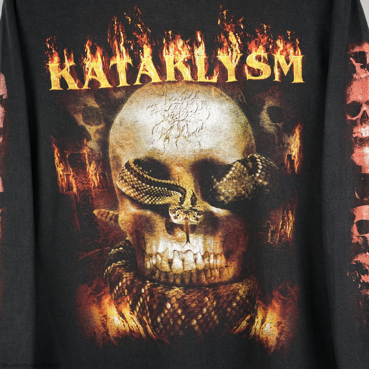 Vintage 2004 Kataklysm t-shirt Serenity in fire