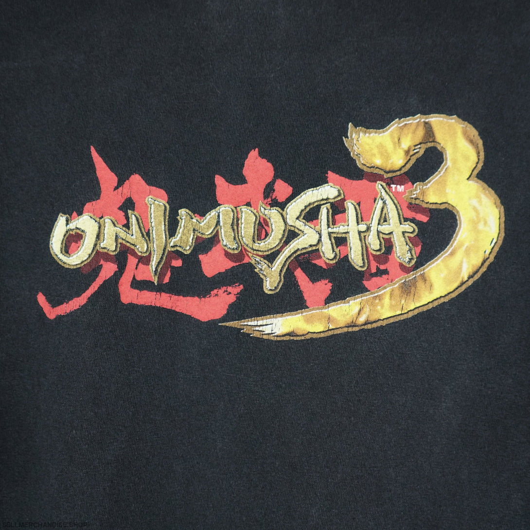 2004 Onimusha 3 t shirt retro game Capcom