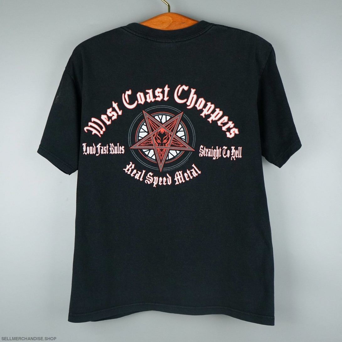 2004 West Coast Chopped Satan Baphometh t-shirt
