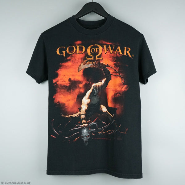 2005 God Of War retro game t-shirt