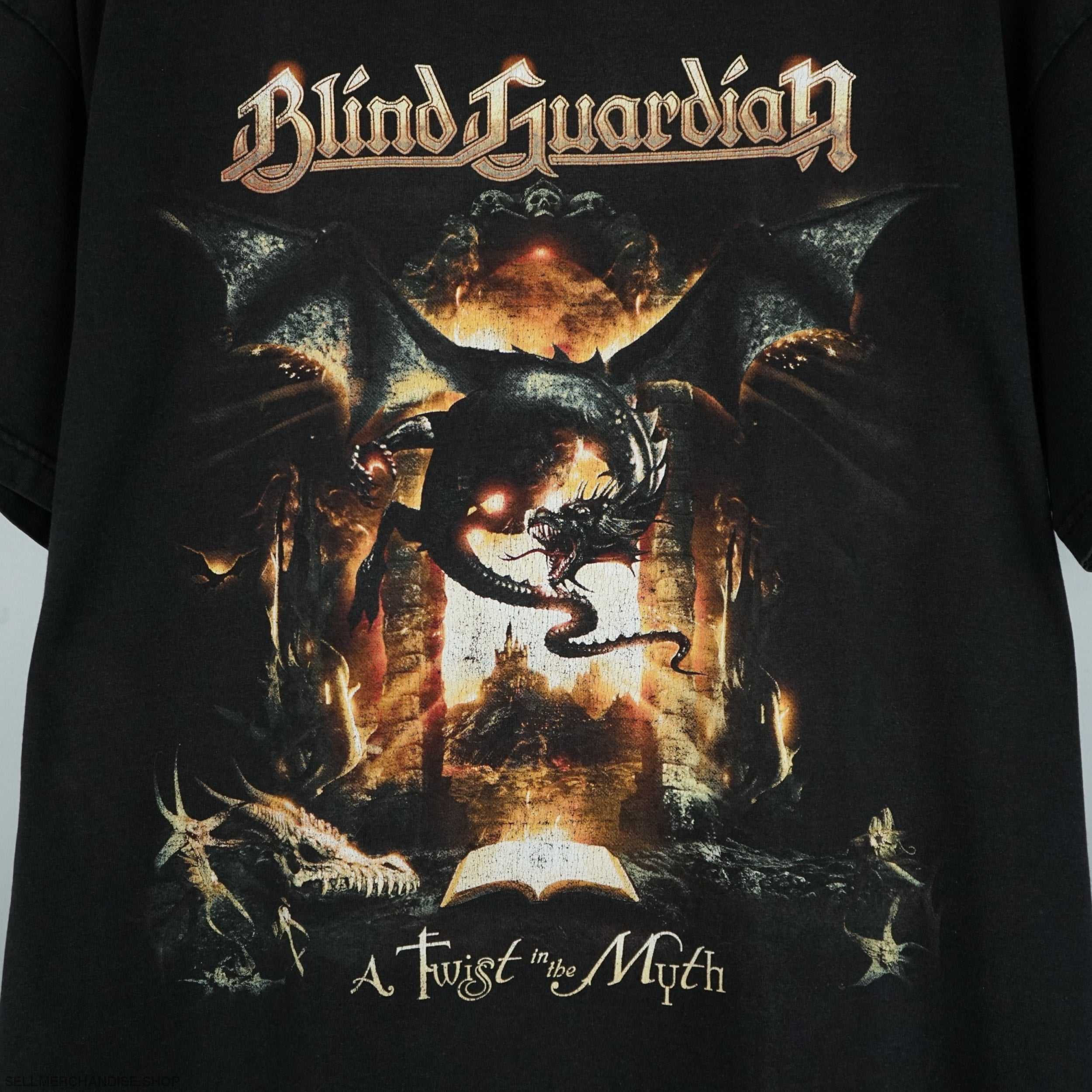 vintage 2006 Blind Guardian t-shirt tour | SellMerchandise