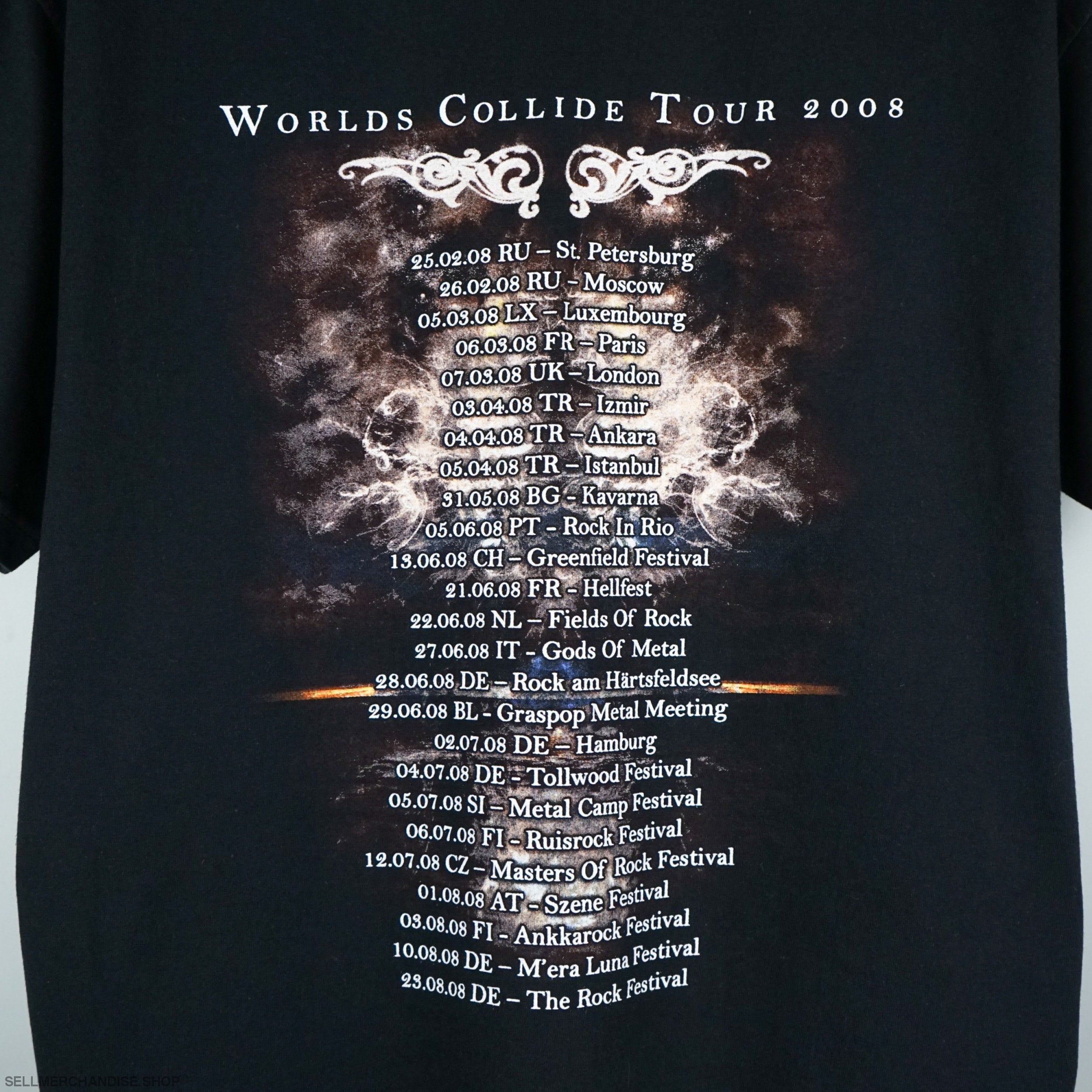 vintage 2007 Apocalyptica t shirt symphonic metal | SellMerchandise