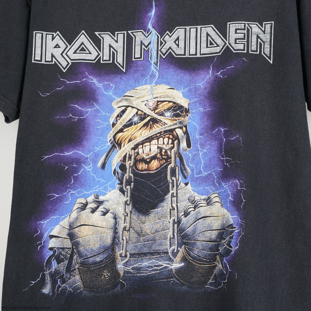 Vintage 2007 Iron Maiden t-shirt Powerslave Eddie