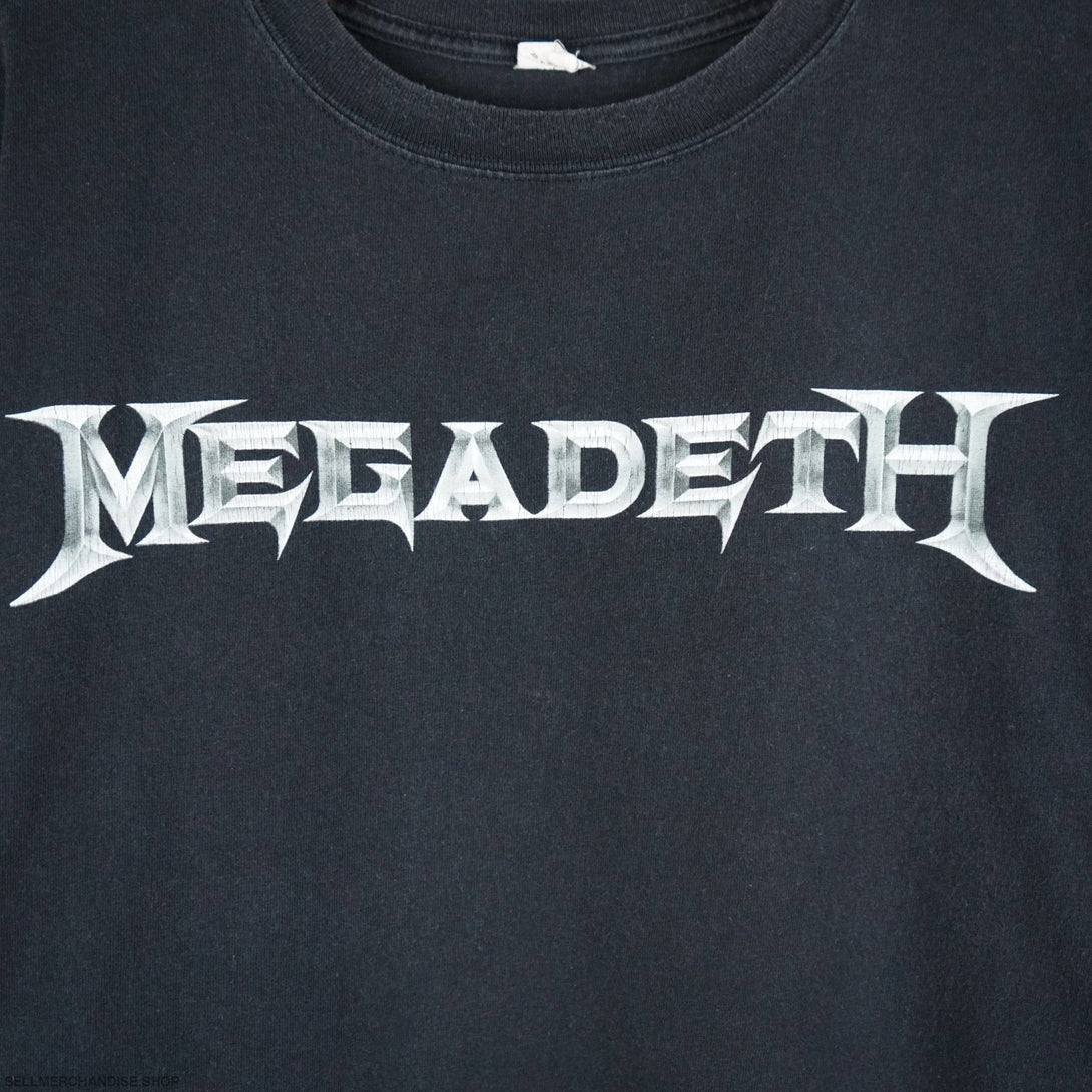 2007 Megadeth tour t-shirt