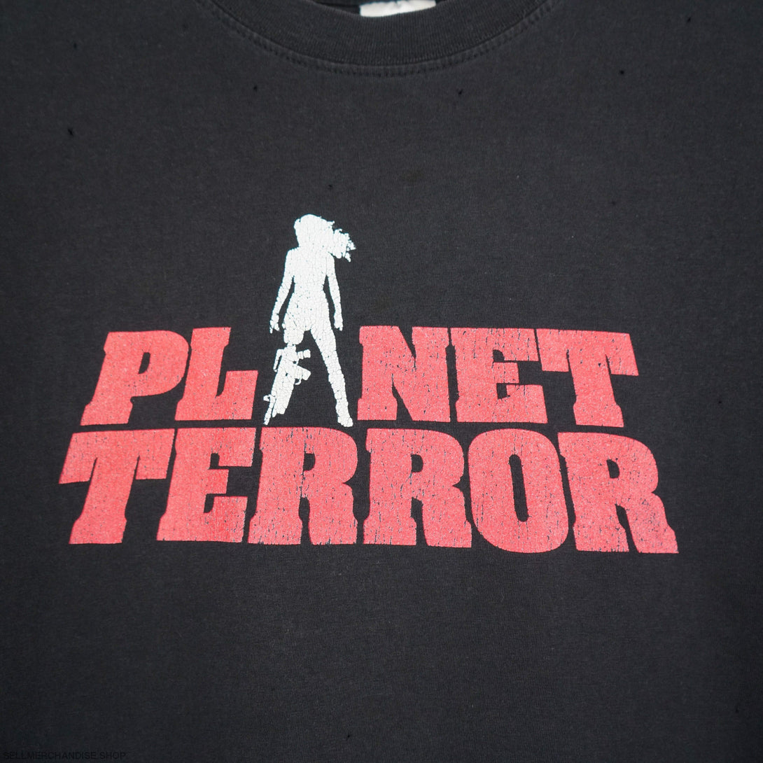 2007 Planet Terror Robert Rodriguez movie t shirt