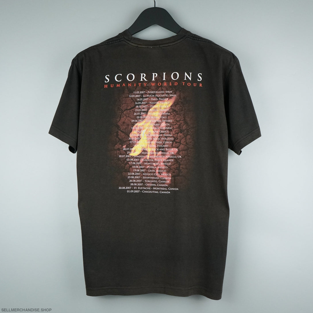 2007 Scorpions t shirt