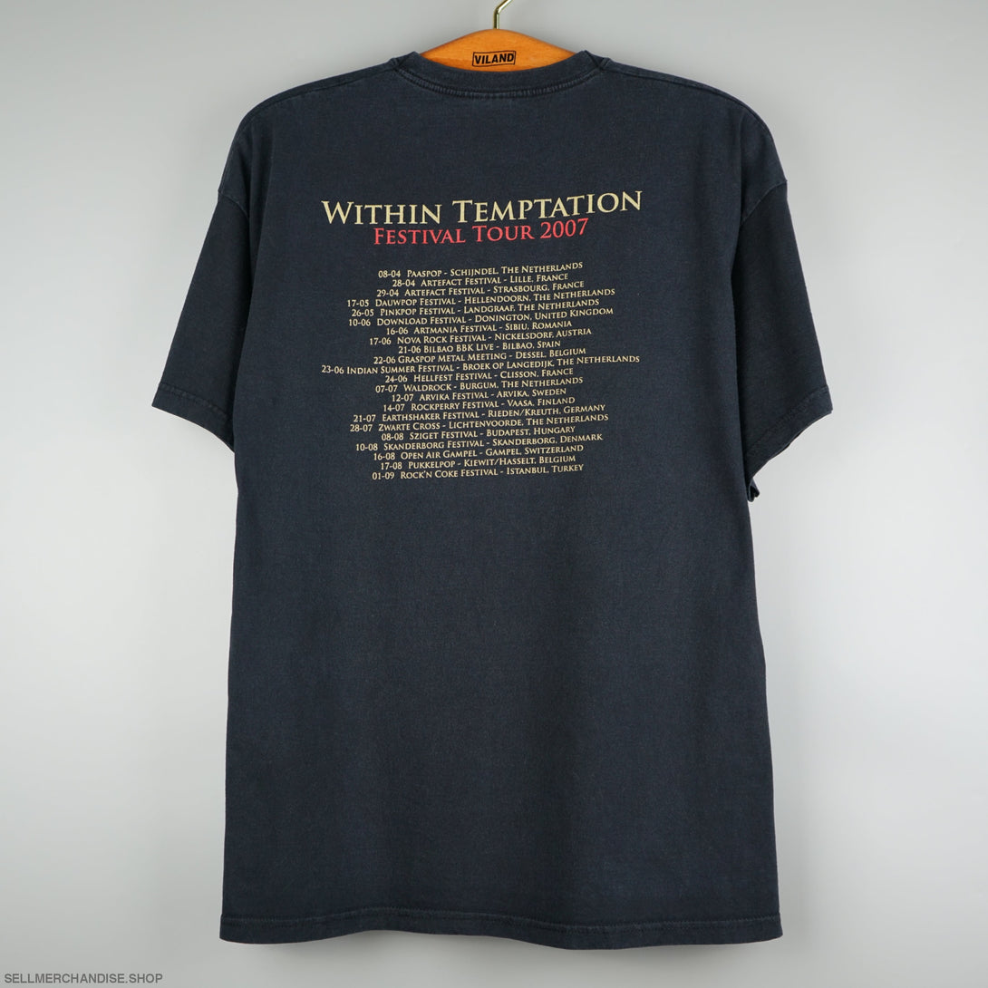 Vintage 2007 Within Temptation t-shirt