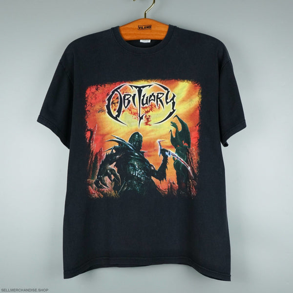 2008 Obituary tour t-shirt Death Metal