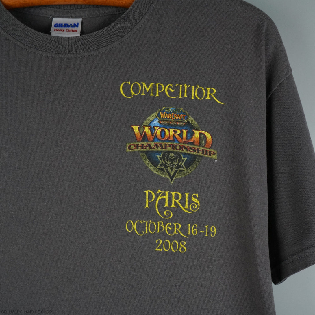 2008 Warcraft t-shirt Blizzard Entertaiment