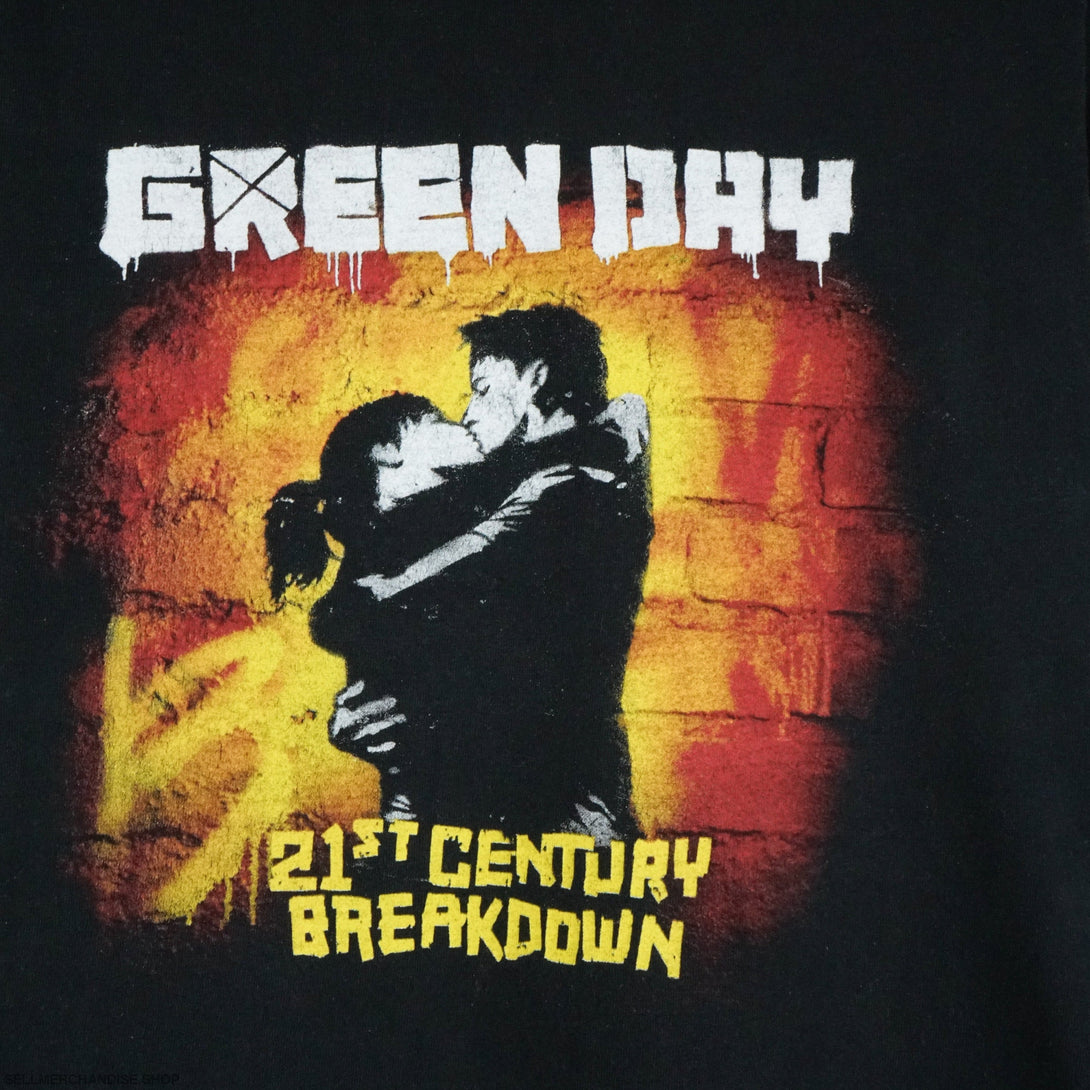 2010 Green Day t-shirt