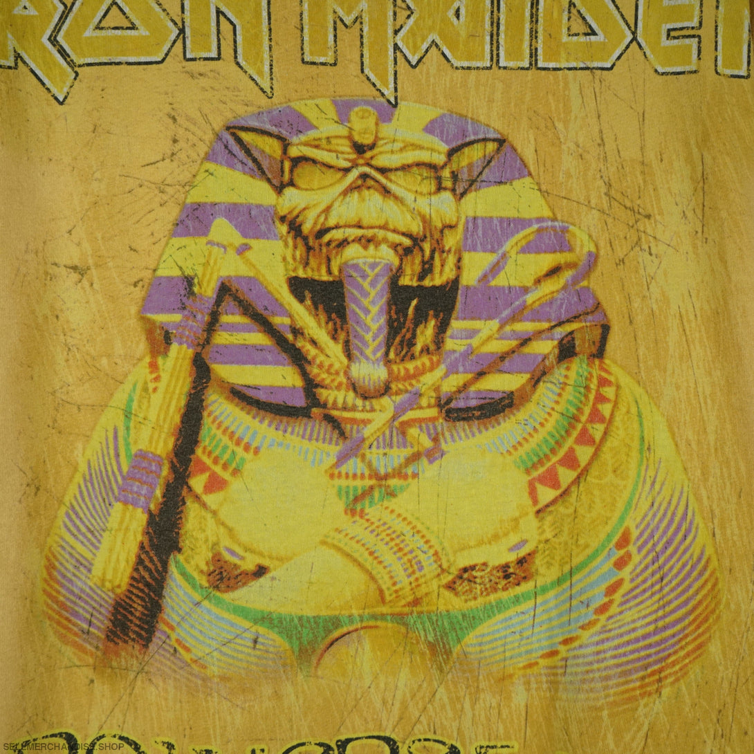 2010 Iron Maiden Powerslave t-shirt